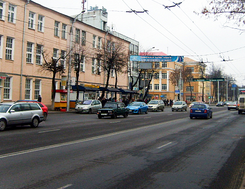 По улице Интернациональной в Гомеле в рабочее время будет ходить только общественный транспорт