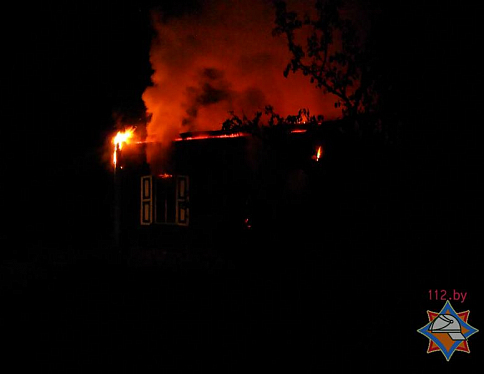 В посёлке Нагорное Гомельского района на пожаре погиб мужчина