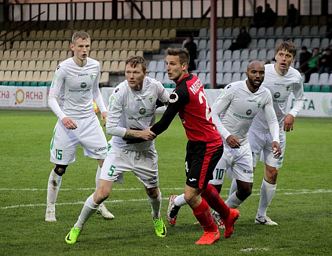 Футбольные болельщики «Гомеля» признали Алексея Теслюка лучшим игроком «зелено-белых» в апреле