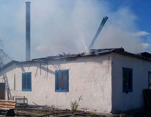 В Лельчицком районе произошёл пожар в цехе деревообработки частного предприятия