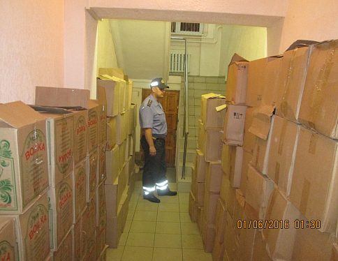Почти 4 тонны спиртосодержащей продукции арестовали в Добрушском районе