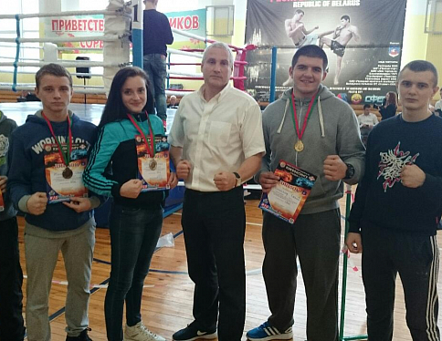Гомельчане приехали с наградами Кубка Беларуси по кикбоксингу