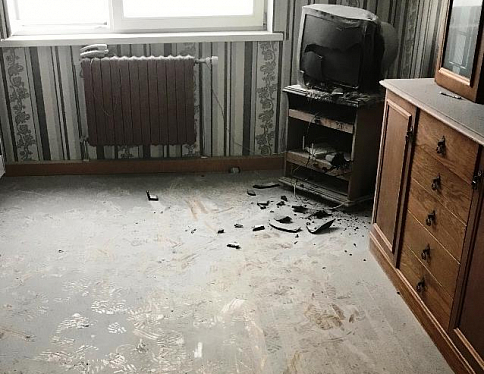 В Гомеле из-за телевизора чуть не сгорела квартира