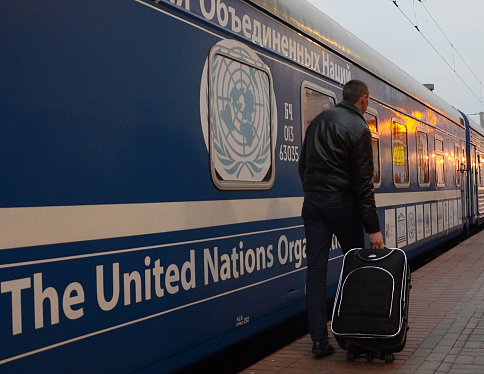 27 октября в Гомель прибудет специальный поезд ООН
