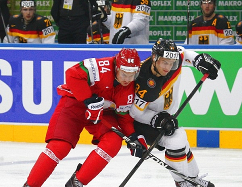 В Жлобине 14 апреля состоится хоккейный матч между сборными Беларуси и Германии