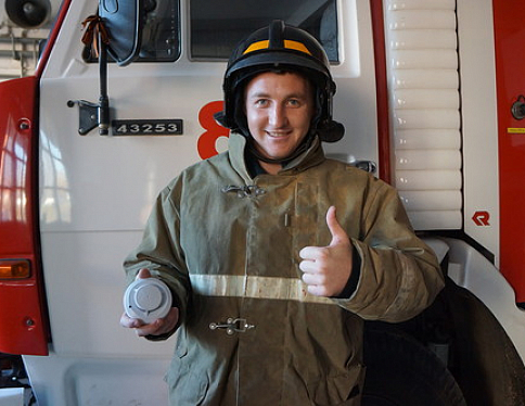 Автономный пожарный извещатель спасает жизни людей