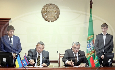 Гомельская и Винницкая области подписали соглашение о сотрудничестве