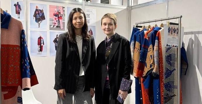 Белорусский дизайнер провела выставку в Москве