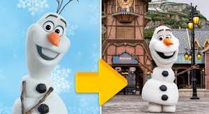 Оживший персонаж из культового мультфильма