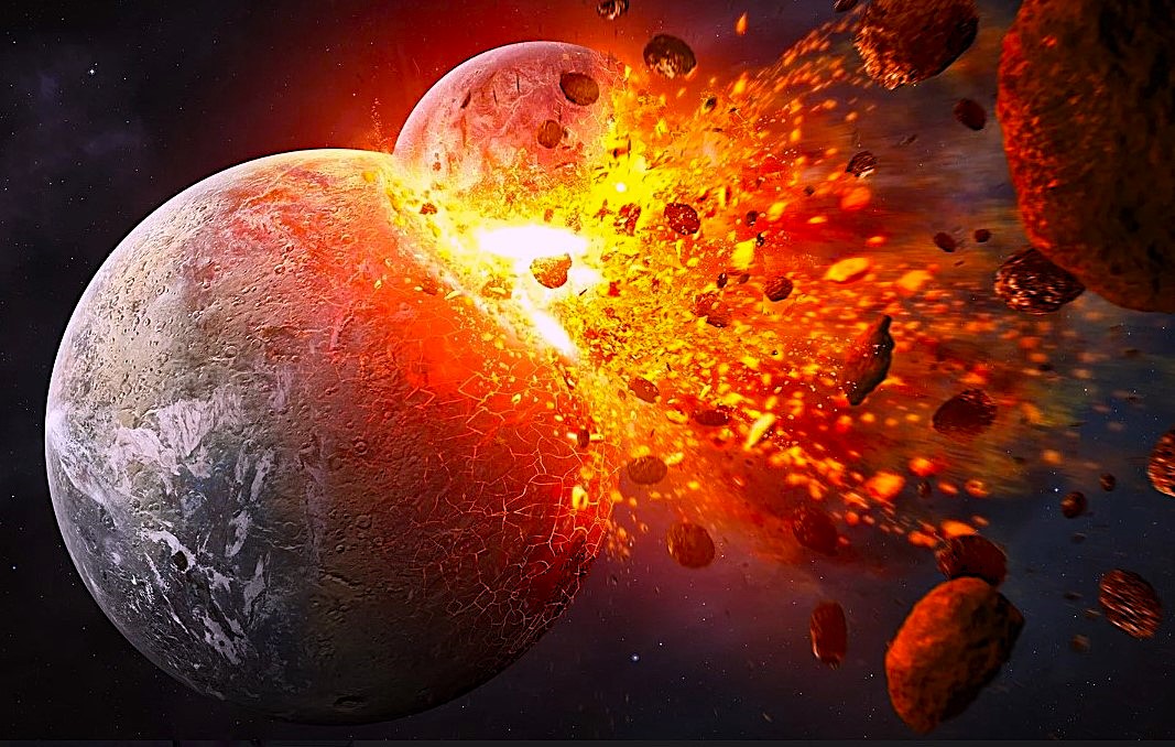 Астрономы стали свидетелями столкновения планет