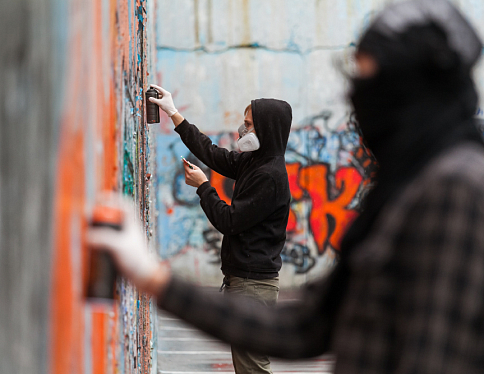 В Гомеле граффитиста оштрафовали на 40 базовых величин