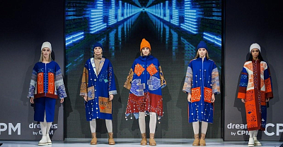 Белорусский дизайнер провела выставку в Москве