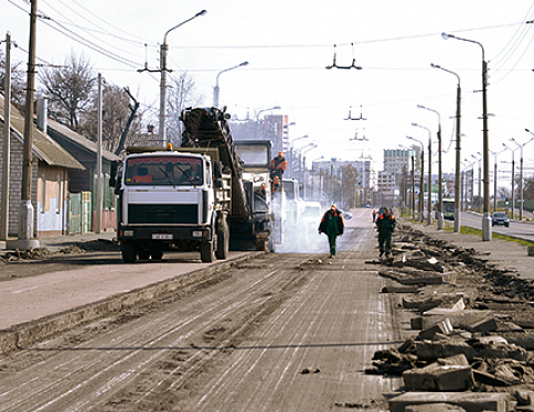В Гомеле, на улице Барыкина, вновь закрывается движение транспорта