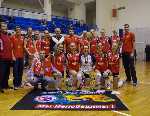 Мозырская «Жемчужина Полесься» не смогла завоевать кубок Беларуси по волейболу среди женских команд